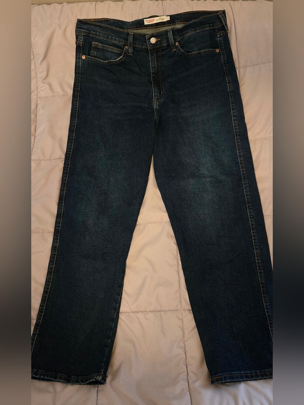 Women's Levi Strauss Signature Vintage High Rise Straight-Leg Jeans, Sz 16